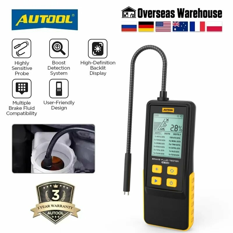 AUTOOL AS502 — тестер тормозной жидкости 1 AUTOOL AS502 — тестер тормозной жидкости