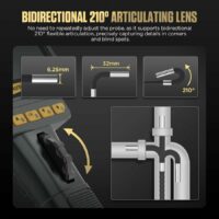 AUTOOL SVB208 — эндоскоп с поворотной камерой