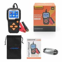 KONNWEI KW650 — тестер аккумуляторов 6/12 В